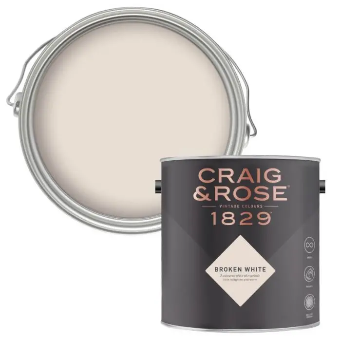 Craig & Rose 1829 Paint - Broken White 1