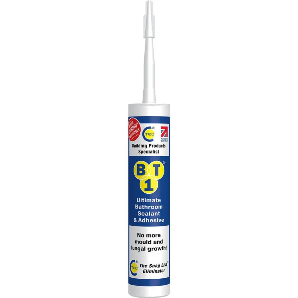 Bt1 Bathroom Sealant & Adhesive - 290Ml 1