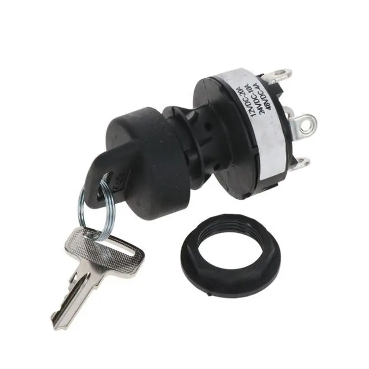 Diselmart New Original Ignition Switch With Key 4360474 Jl4360474 Jlg4360474 For Jlg Lift 3369E 35E 45E 1