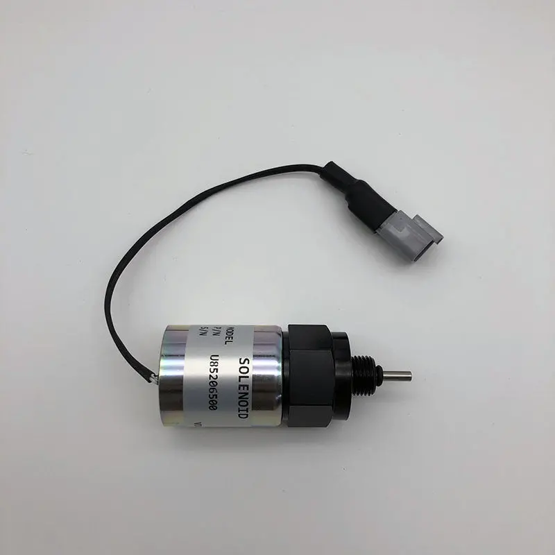 12V U85206500 Fuel Solenoid Fits For Throttle Perkins 400 Series 403D-15 404D-22 1