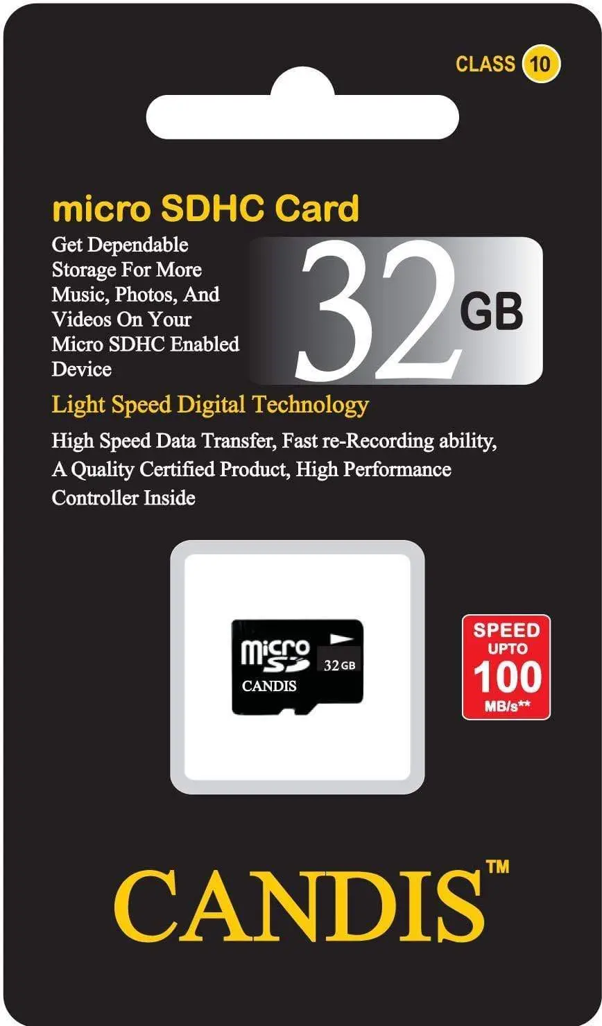[Unbelievable Deal] Candis Micro Sdhc Class-10 (100Mbs) Speed Memory Card 2 Year Warranty 1