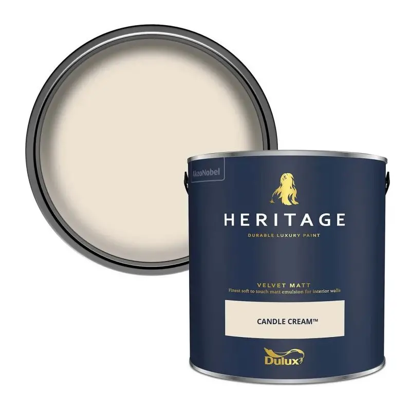 Dulux Heritage Matt Emulsion - Candle Cream 2