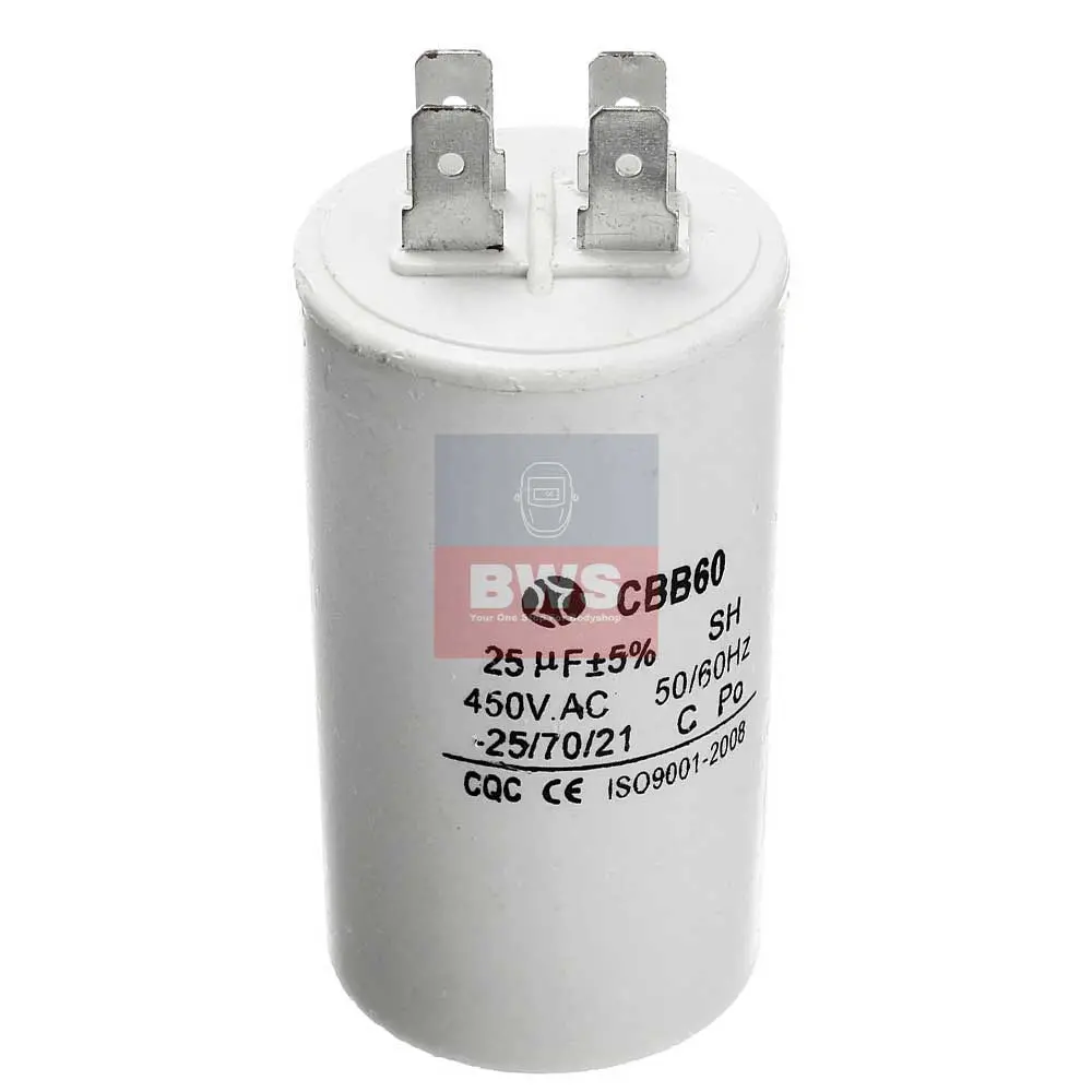 Generator Capacitor Long Life White 1