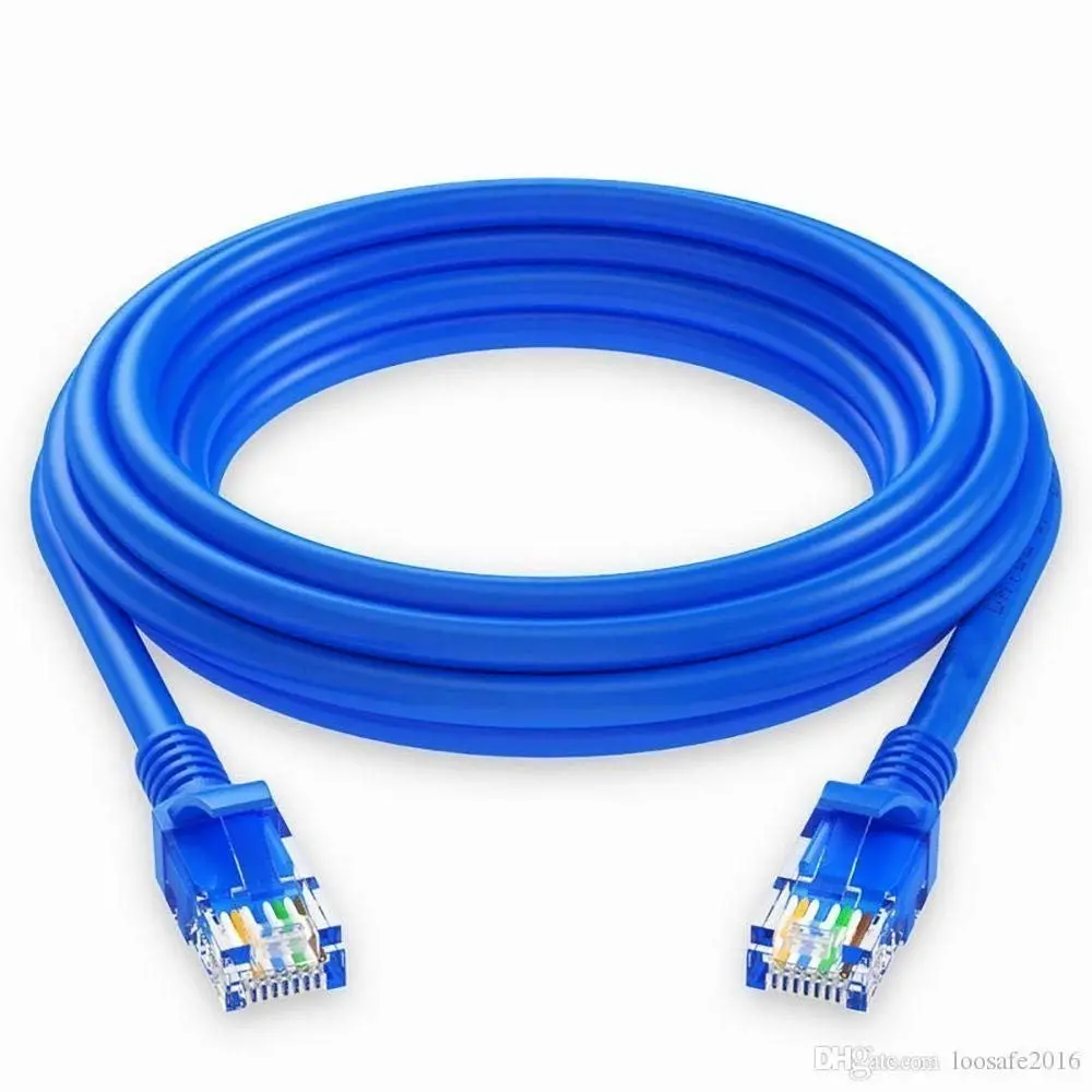 Maxicom Cat6 Lan/Ethernet Patch Cable 3 Meter-(Straight)- High Speed Data Transfer-Copper Wire With Both Side Rj45 Connector | Blue Color 1