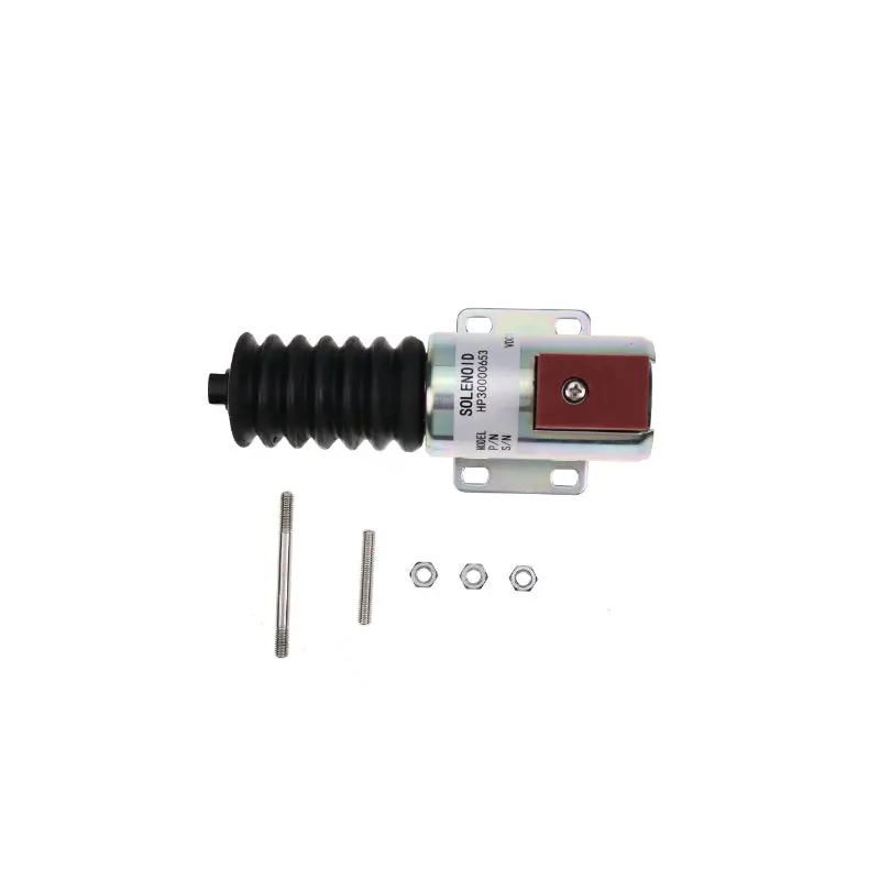 Diselmart 12V Rp2309b 40700094 P610b1v12 Push/Pull Solenoid With 3 Terminals For Murphy 1