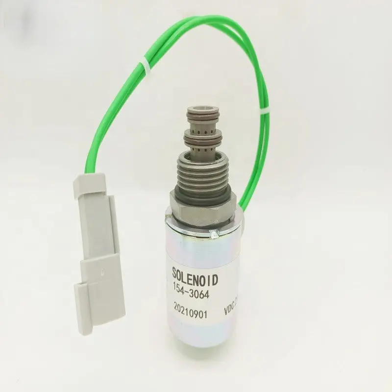 24V 154-3064 1543064 Gp Solenoid Valve Fits For Caterpillar Cat 1