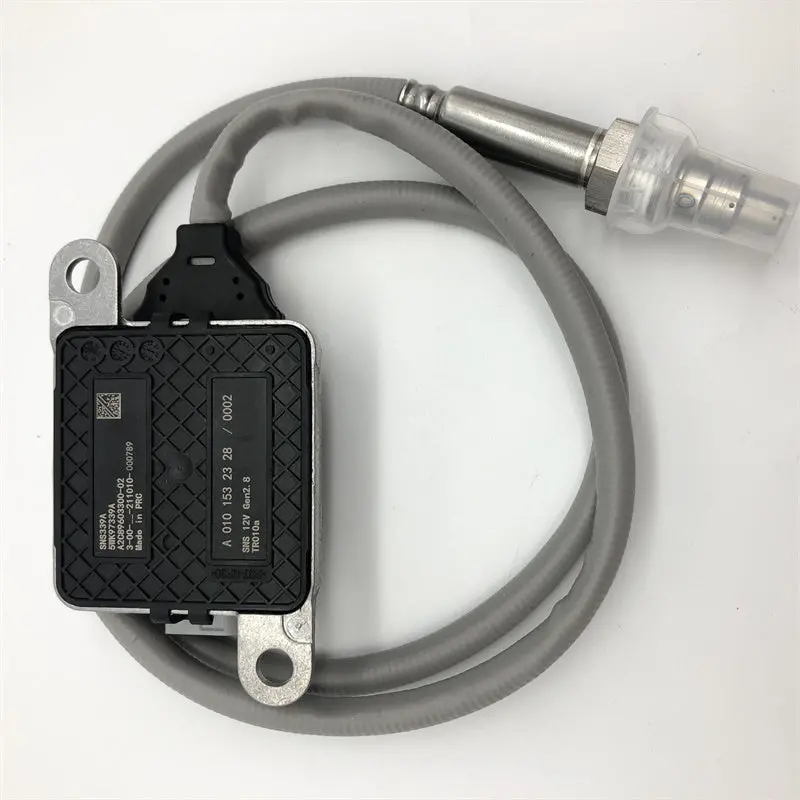 Diselmart 5Wk97339a A0101532328 Nitrogen Oxide Nox Sensor For Mercedes-Benz/Detroit Diesel Trucks Dd13 Dd15 Dd16 Scr Pre-Catalyst Upstream Aluminum Lambda 1