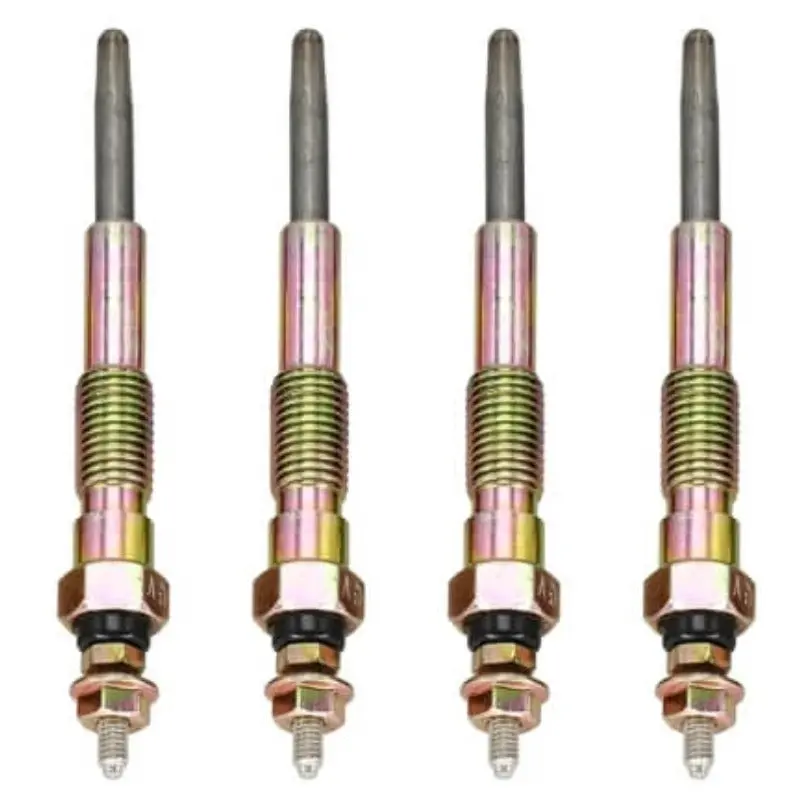 Diselmart New 4Pcs Plug Glow 600-815-2761 For Komatsu Engine 4D95 4D95s Forklift Truck Fd20-T11 Fd25-T11 1