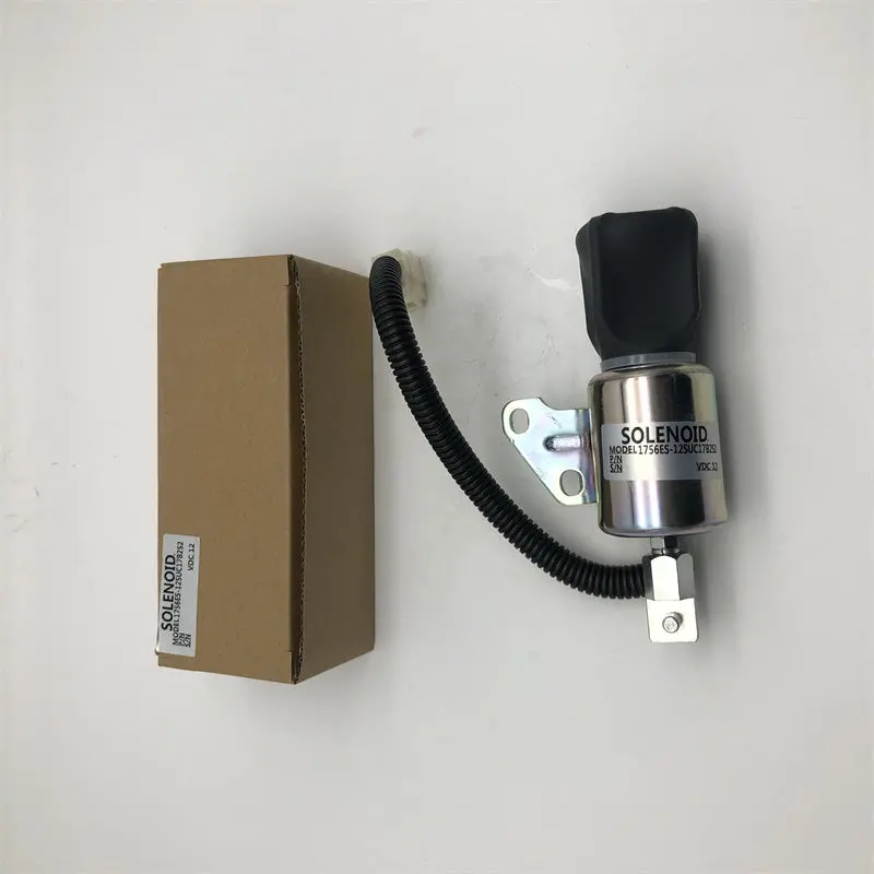 12V 1756Es-12Suc17b2s2 Sa-4866-12 Fuel Shutdown Solenoid Fits For Woodward 2