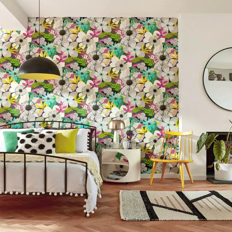 Ohpopsi Floral Riot Wallpaper 1