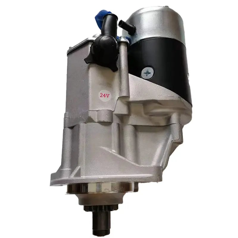 Diselmart Starter Motor 24V 10T 225-3150 2253150 For Caterpillar 3054C 3054E 3056E Engine C6.6 C4.4 1