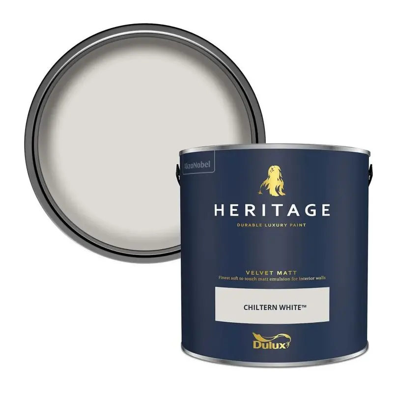 Dulux Heritage Matt Emulsion - Chiltern White 1
