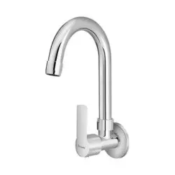 Parryware Claret Wall Mounted Sink Cock Quarter Turn With Ceramic Innerhead 1