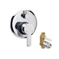Parryware Claret Concealed Diverter Upper Trim G5051a1 Concealed Diverter Body Quarter Turn With Ceramic Innerhead 1