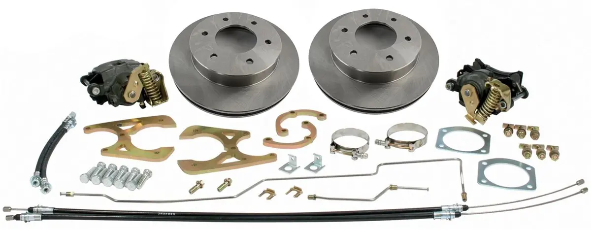 Classic Performance 6366Rwbk-6E Rear Disc Brake Conversion Kit 1