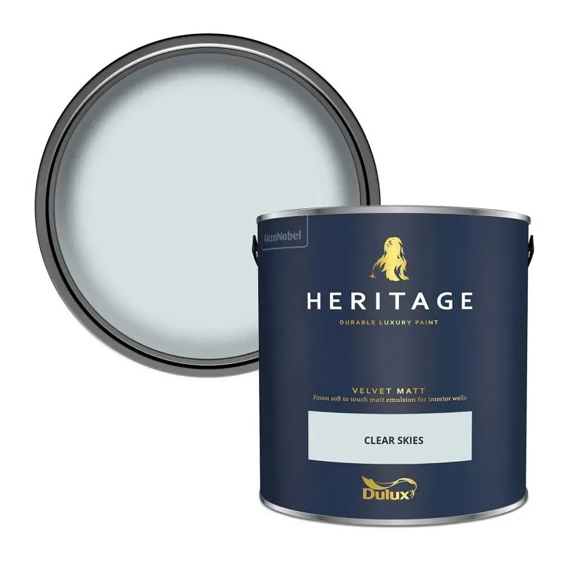 Dulux Heritage Matt Emulsion - Clear Skies 2