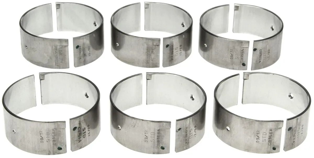 Clevite Cb-966A(6) Al-Series Rod Bearings – Set Of Six, Standard Size 1