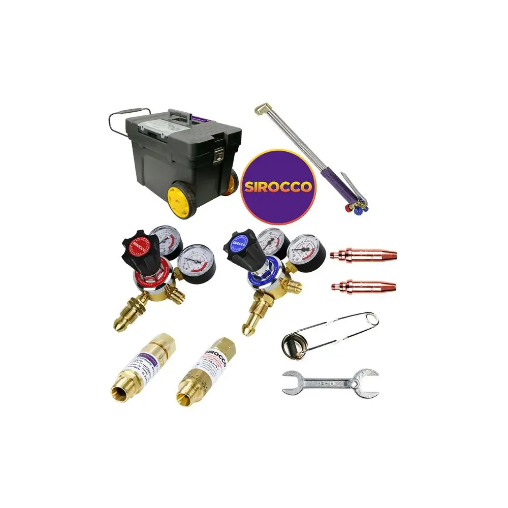 Acetylene Gas Cutting Set 18/90 Inc Case 1