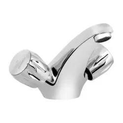 Parryware Coral Basin Mixer Without Pop-Up Half Turn 1