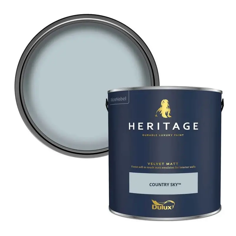 Dulux Heritage Matt Emulsion - Country Sky 2