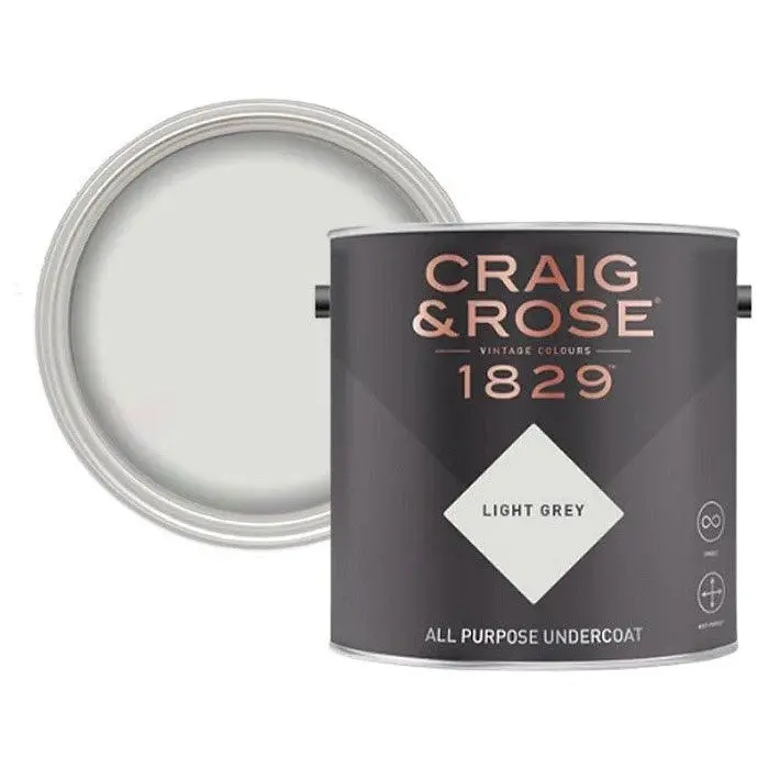 Craig & Rose All Purpose Undercoat - Light Grey 1