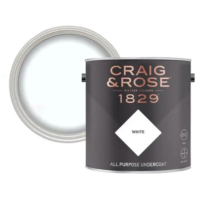 Craig & Rose All Purpose Undercoat - White 1
