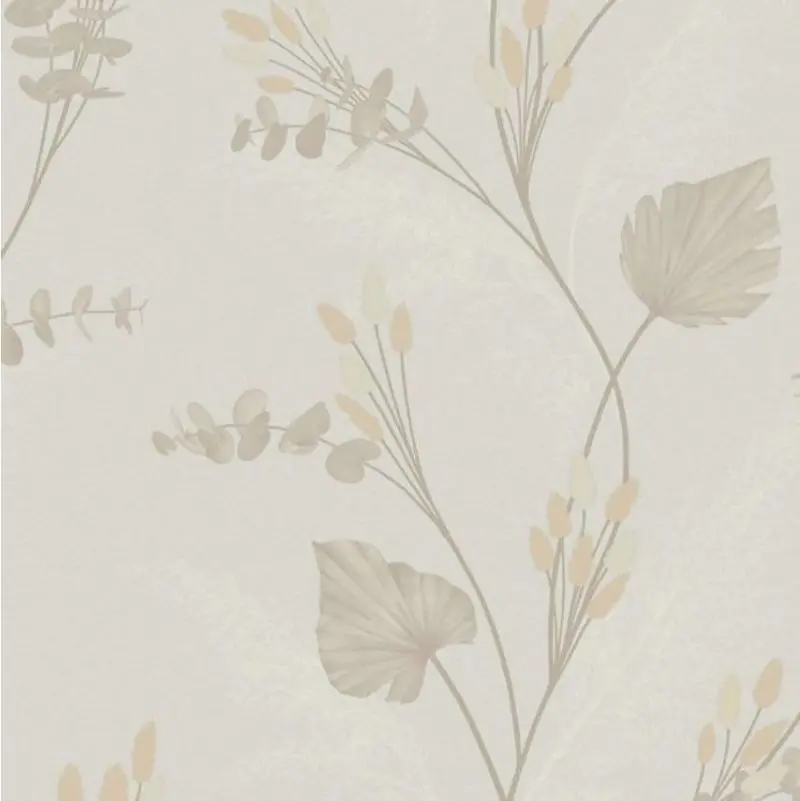 Amarante Bunny Tails And Pampas Heavy Weight Vinyl Wallpaper 2