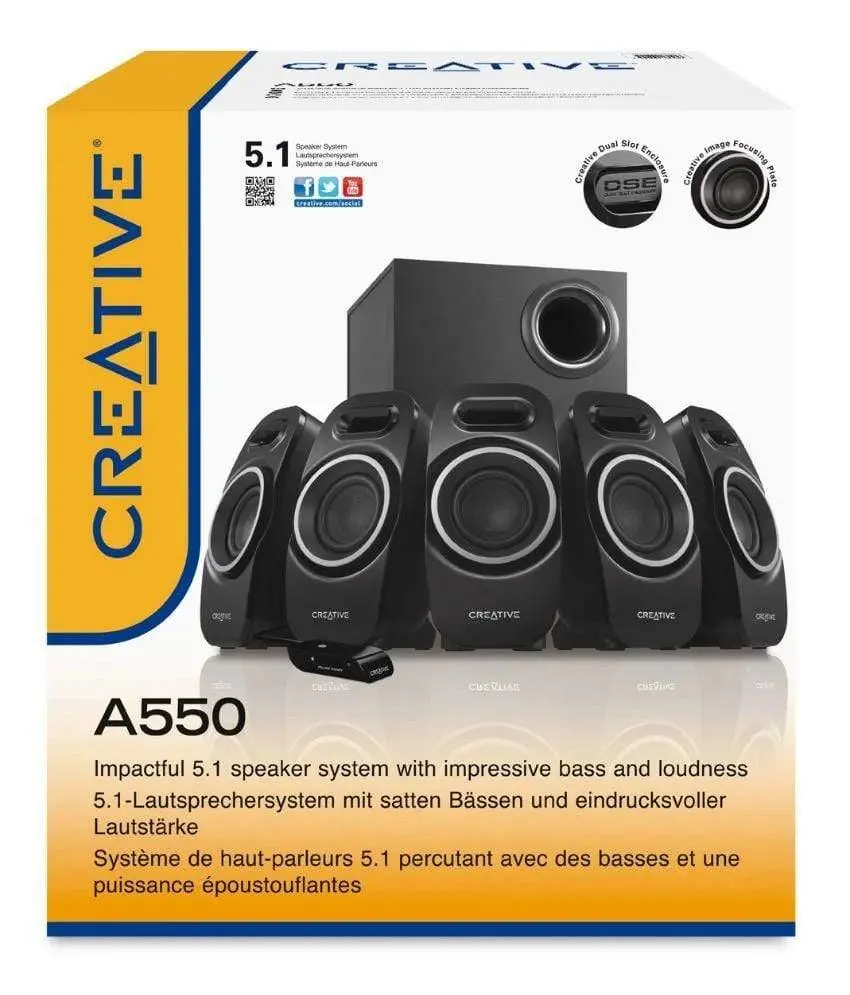 Creative A550 5.1 Gaming Speaker 1