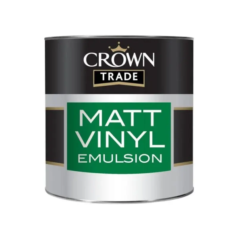 Crown Trade Vinyl Matt Emulsion - Colour Match - Tester Pot (250Ml) 1