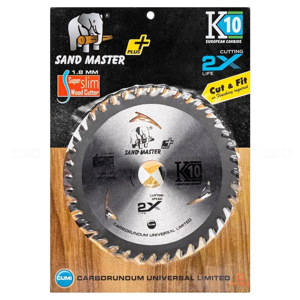 Cumi Sand Master Plus 125X1.8X20mm 40 Teeth Super Slim Ultra Premium Wood Cutting Blade 1