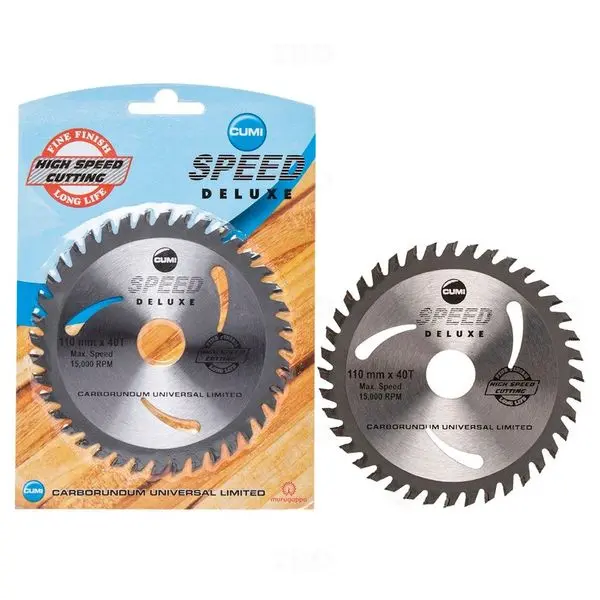 Cumi Speed Deluxe 125X1.5X20mm 40 Teeth Ultra Thin Wood Cutting Blade 1