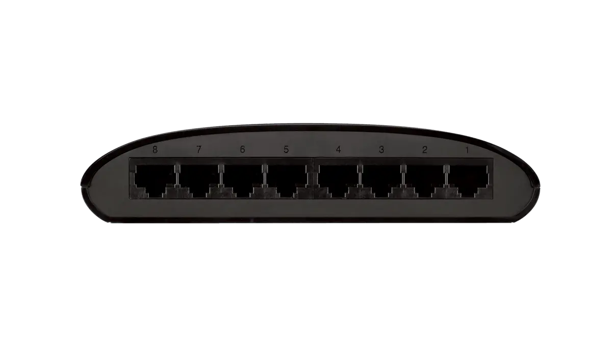 D-Link Des-1008E 8-Port 10/100 Desktop Network Switch 1