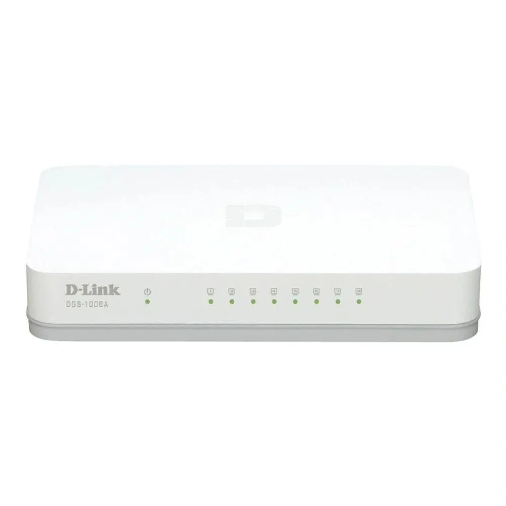 D-Link Des-1008C 8 10/100 Desktop Network Switch 1
