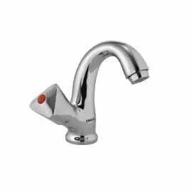 Essco Tropical Swan Neck Tap Faucet With Left Hand Operating Knob With Aerator Tqt-Chr-510 1