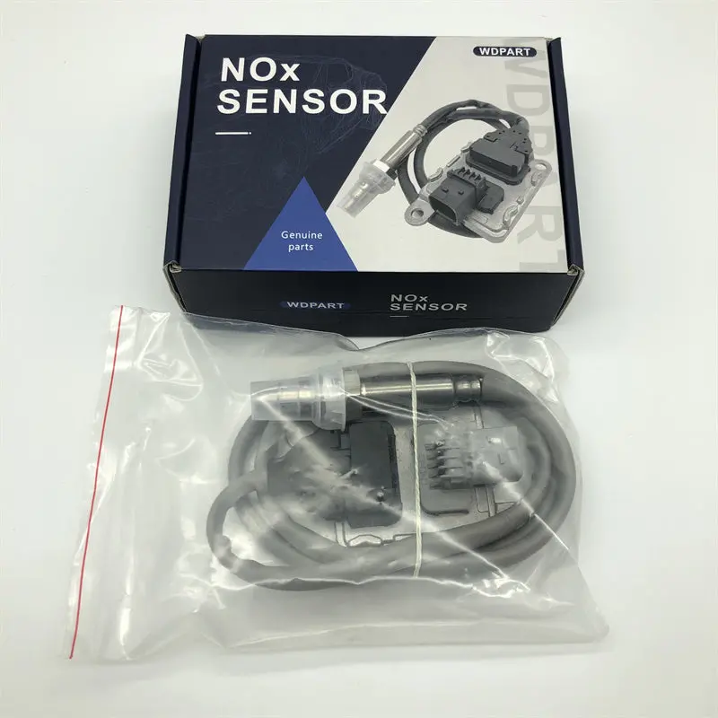 Diselmart 5Wk97339a A0101532328 Nitrogen Oxide Nox Sensor For Mercedes-Benz/Detroit Diesel Trucks Dd13 Dd15 Dd16 Scr Pre-Catalyst Upstream Aluminum Lambda 2