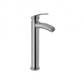 Essco Cosmo Single Lever Tall Boy Faucet  Single Lever Tall Boy Without Popup Waste System, With 600Mm Long Braided Hoses Cos-Chr-103005Nb 1