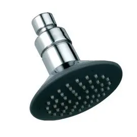 Essco Overhead Shower 100 Mm Dia Round Shape Single Flow With Rubit Cleaning System Eos-Chr-542N 1