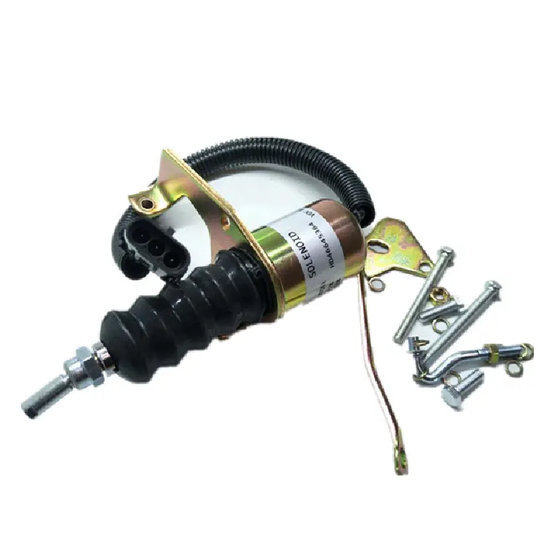 Diselmart 12V Sa-3799-12 3 Wire 1751Es Fuel Shutoff Solenoid Fits For Deutz Bosch Rsv 1