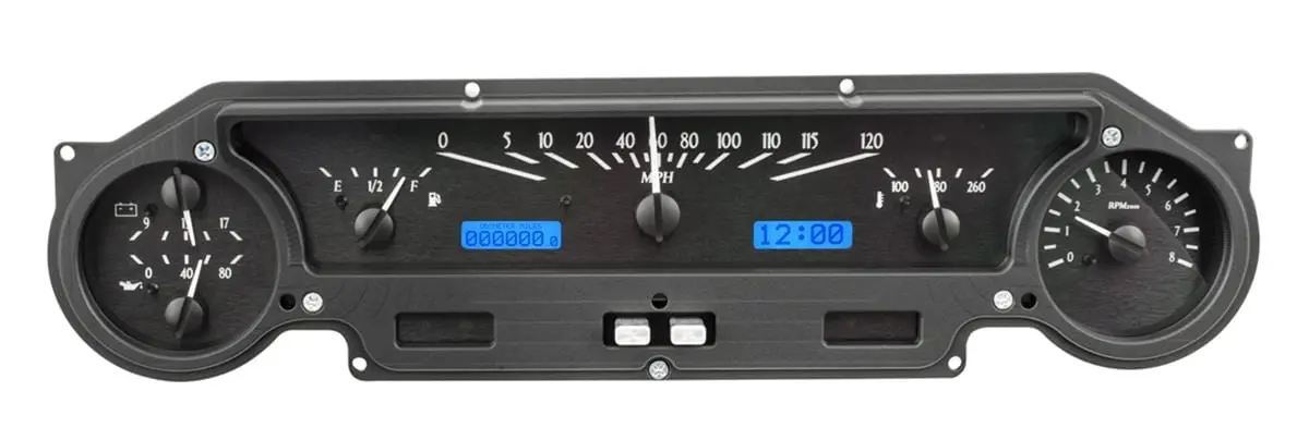 Dakota Digital Vhx-64F-Fal-K-B Direct-Fit Analog Gauge System 1