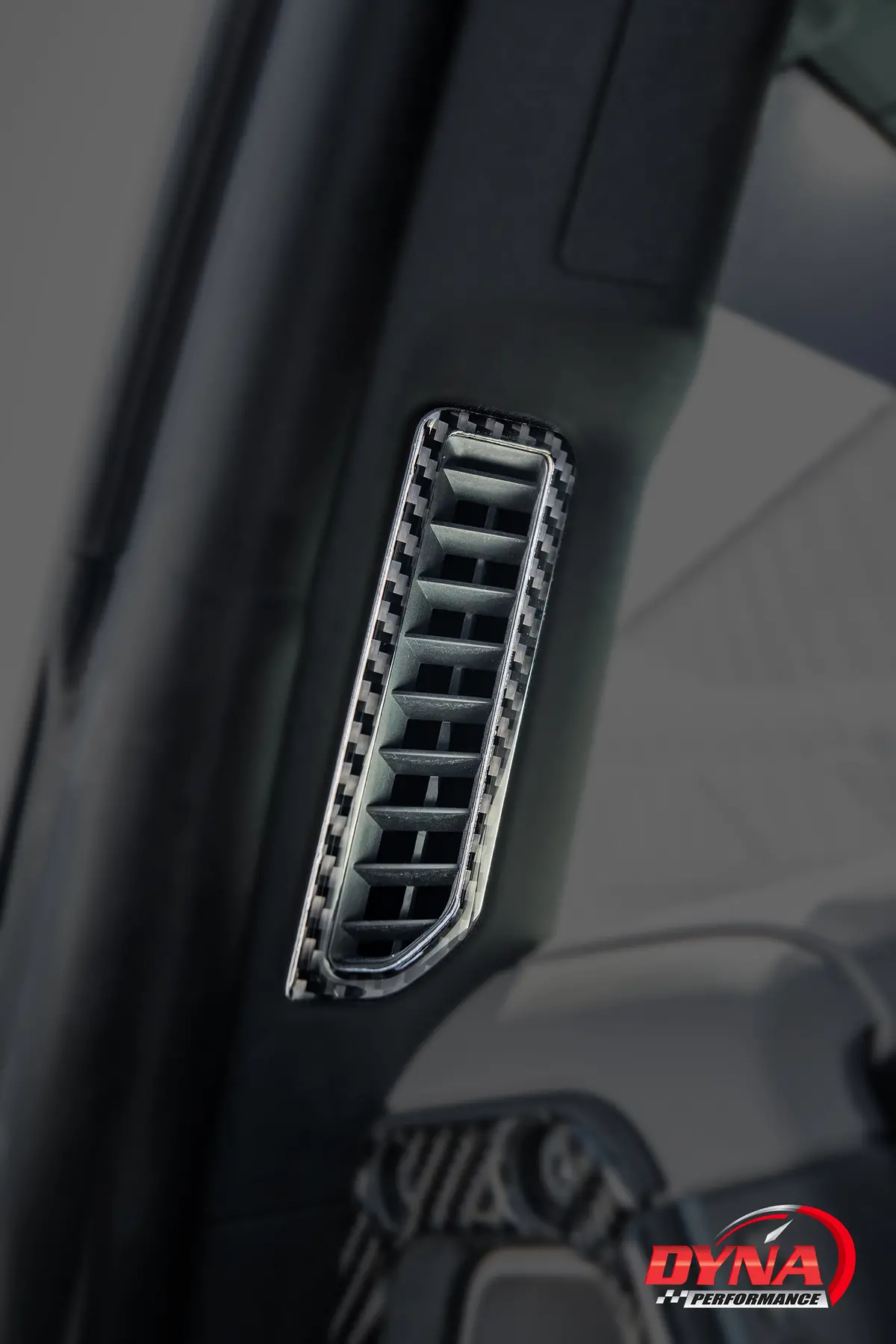 Dynacarbon™️ Carbon Fiber Driver And Passenger Upper Vents For Ford Bronco 2021-2024 1
