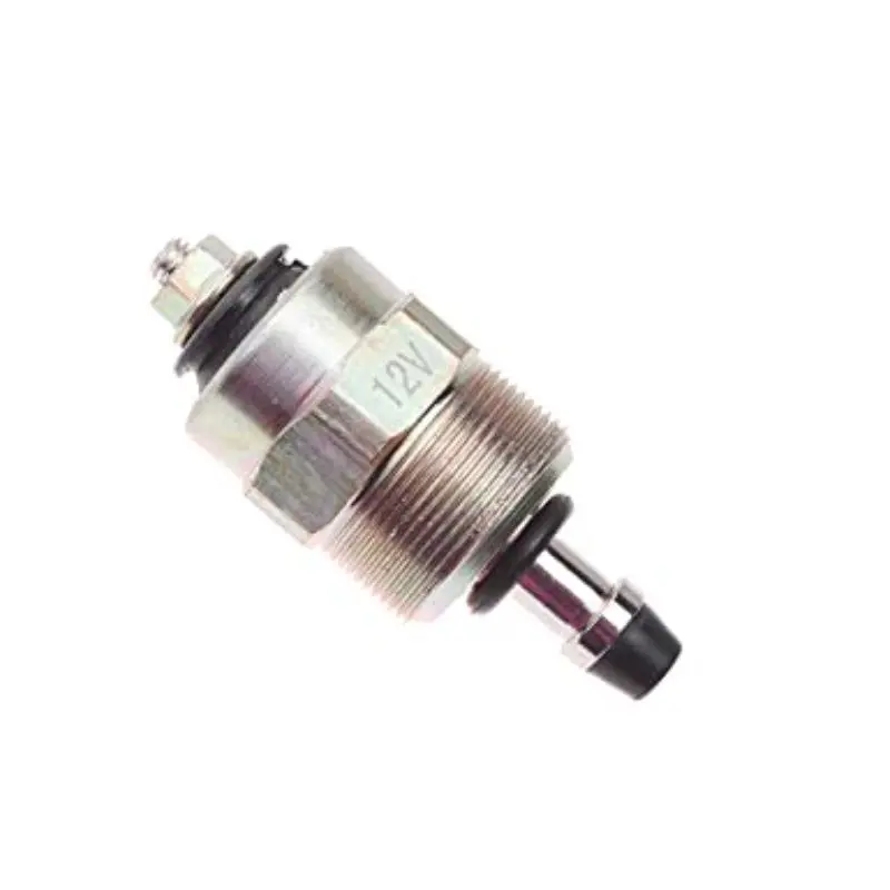 12V 26420518 Fuel Pump Solenoid Fits For Perkins Engine 1006-60T 1006-60Tw 1104C-44 1