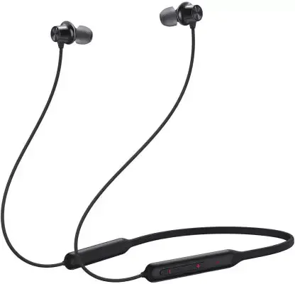 Oneplus Enacfire Bullets Wireless Z Bass Edition Bluetooth Headset E304a Bluetooth Headset  (Bold Black, In The Ear) 1