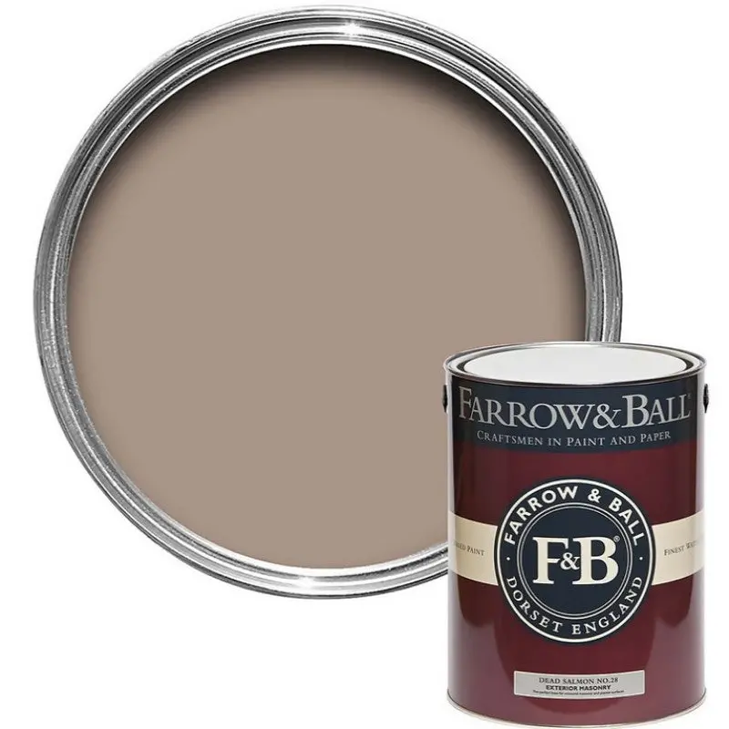 Farrow & Ball Dead Salmon Paint Color No. 28 - Image 10
