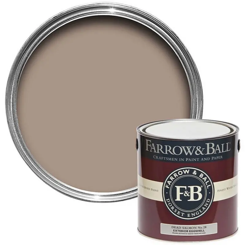 Farrow & Ball Dead Salmon Paint Color No. 28 - Image 11