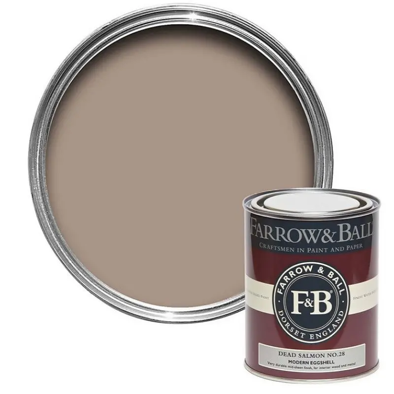 Farrow & Ball Dead Salmon Paint Color No. 28 - Image 12
