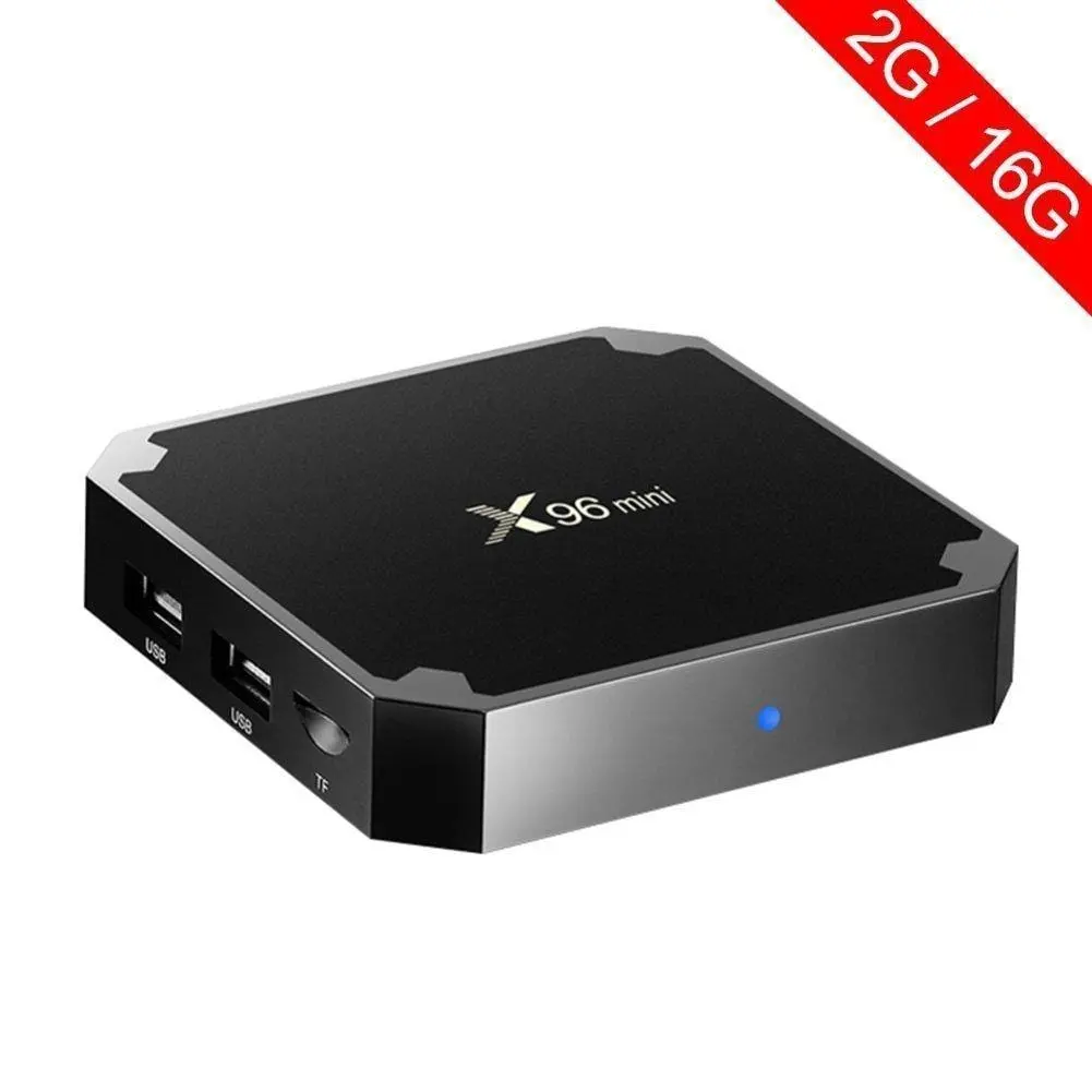 X96 Mini 2Gb Ram / 16Gb Rom 4K Uhd Smart Android Tv Box 64 Bit Quad Core Wi-Fi 1080P With Inbuilt Miracast Phone Mirroring 1