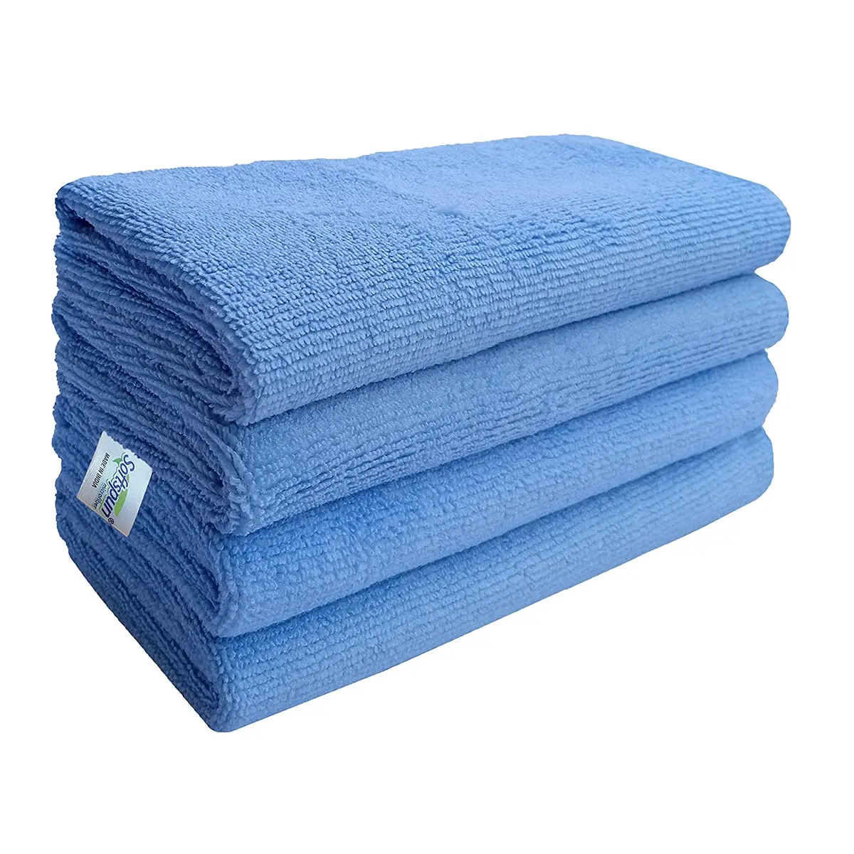 Softspun Microfiber Cloth Thick Lint & Streak-Free Multipurpose Cloths - Automotive Microfibre Towels For Car Bike Cleaning Polishing Washing &Amp; Detailing 1