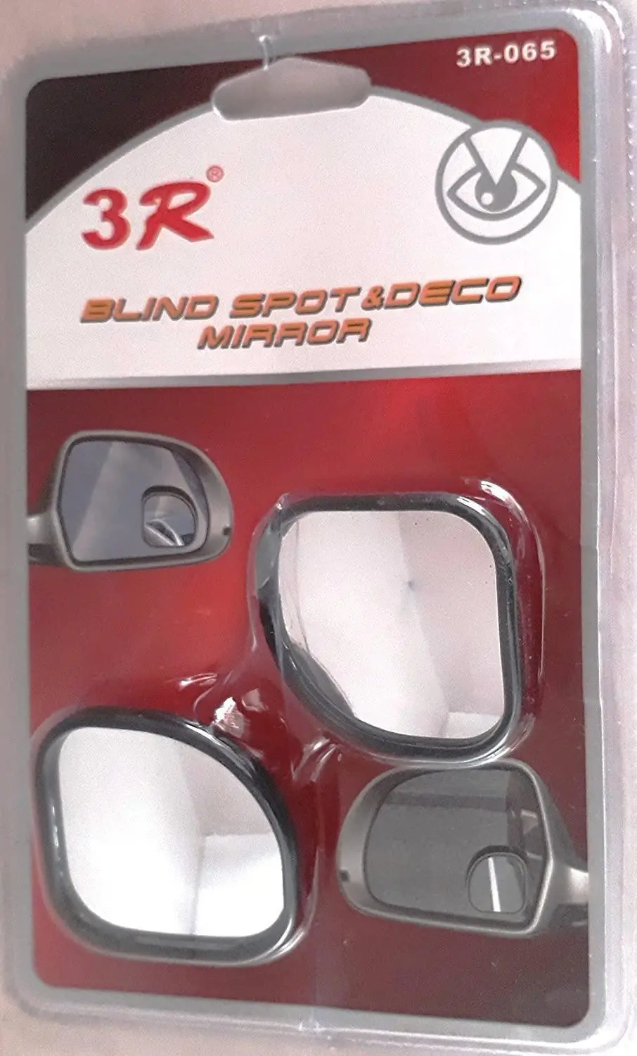 Dealsplant Blind Spot And Deco Mirror Suitable For Rear View Mirrors And Side Mirrors, Effectively Increases Viewing Angles 1