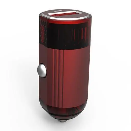 Emy My-118Q Premium Quality 3A Fast Car Charger For Iphone, Samsung, Oneplus - Qualcomm Quick Charge 3.0 1