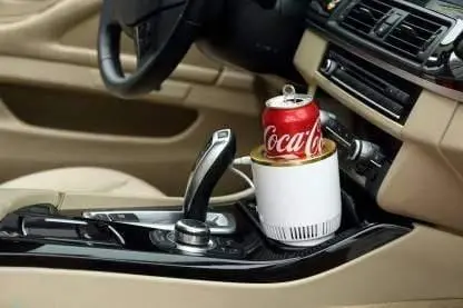 Hoox Car Smart Cup Holder To Keep Your Drink Heat / Cool On The Go! 0.5 L Car Refrigerator 1